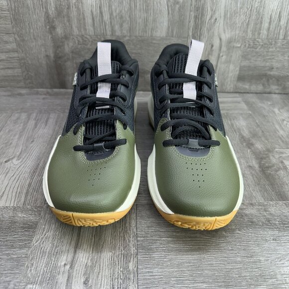 Under Armour Lockdown 4 Men's 7.5/Women 9 Olive Green Basketball Shoes - Picture 4 of 8